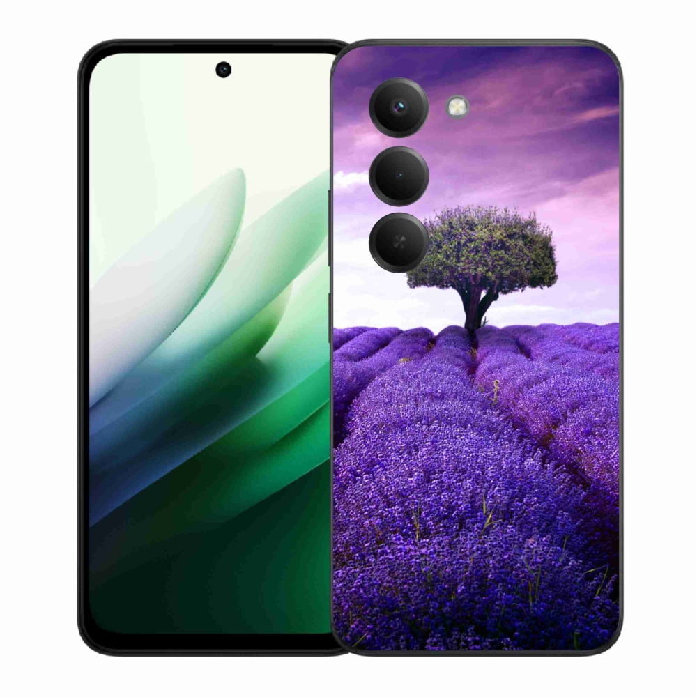Gélový kryt mmCase na Xiaomi Redmi 15 5G (169mm) - levanduľová lúka