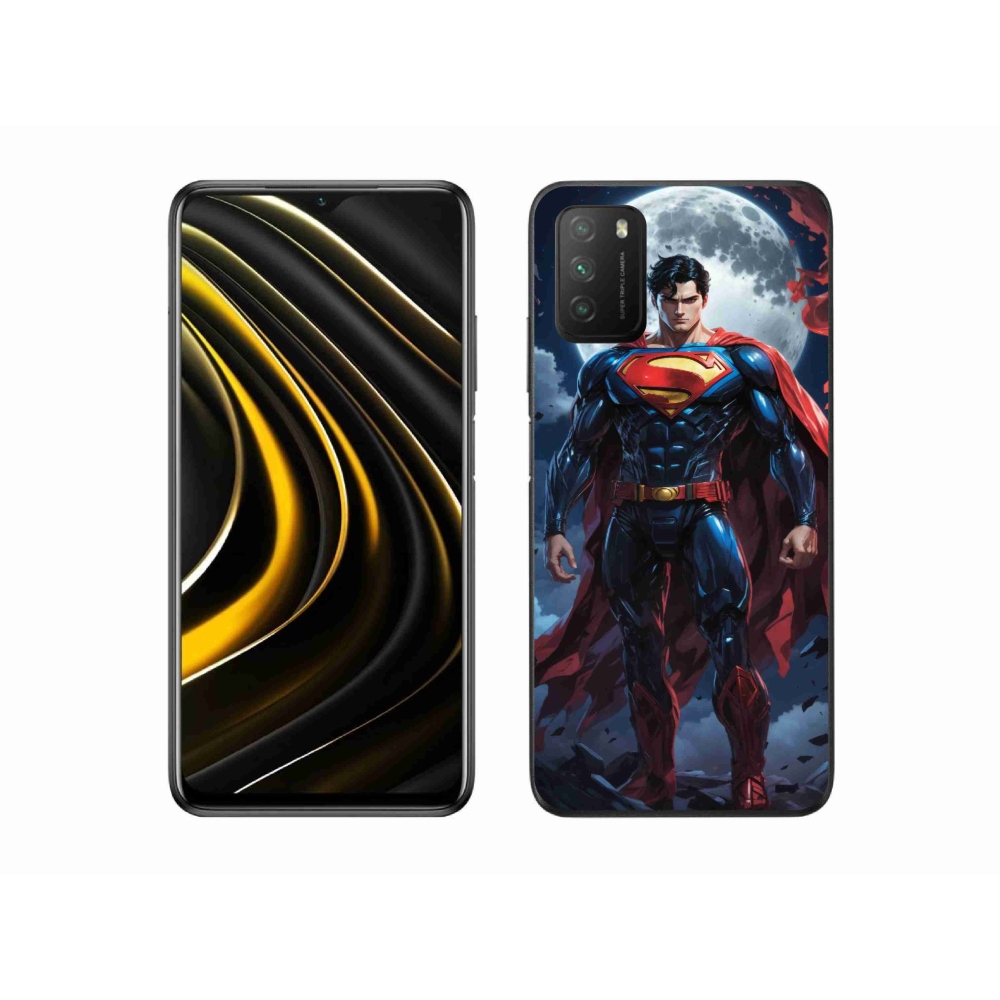 Gélový kryt mmCase na Xiaomi Poco M3 - superman