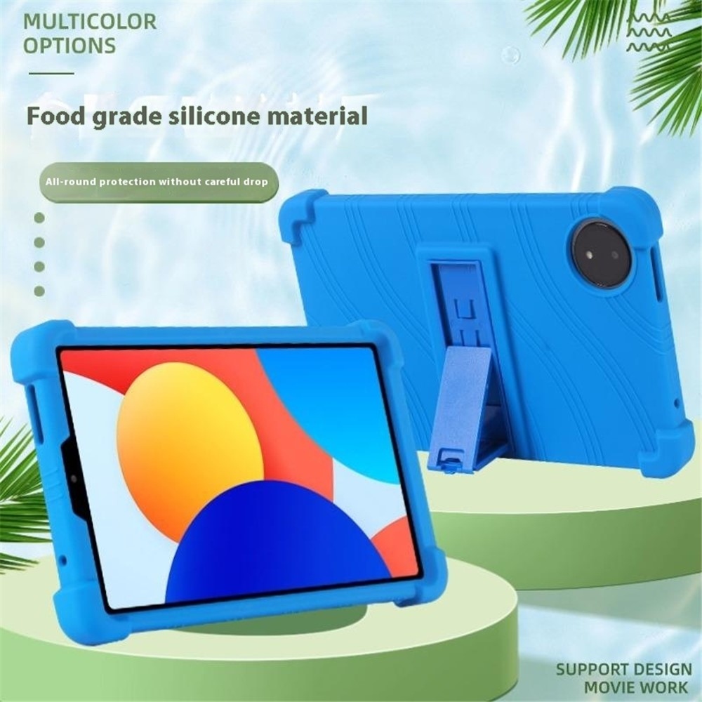 Protect silikónový obal s vystuženými rohmi na Xiaomi Redmi Pad SE 8.7 - tmavomodrý