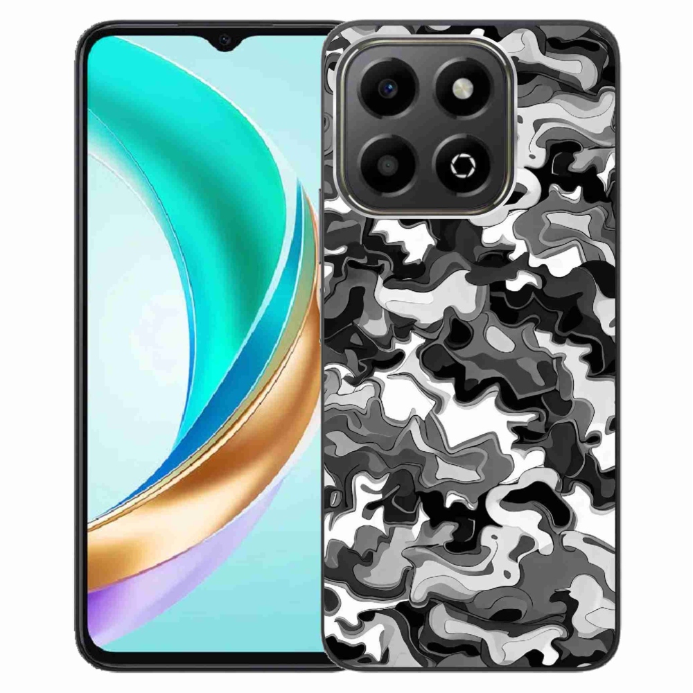 Gélový kryt mmCase na Honor X6b - maskáčový vzor 3