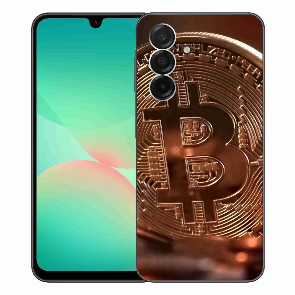Gélový kryt mmCase na Samsung Galaxy A26 5G - bitcoin