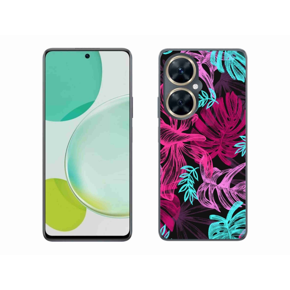 Gélový kryt mmCase na Huawei Nova 11i - kvety 1