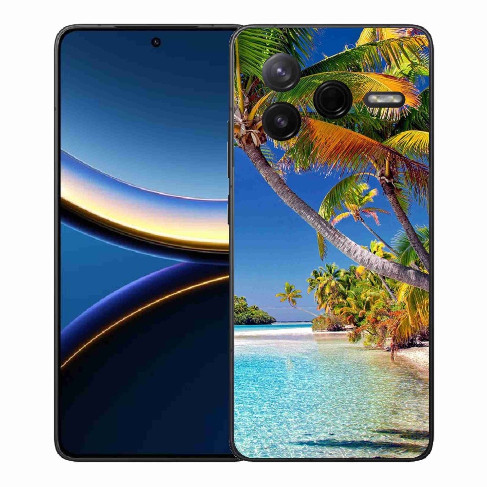 Gélový kryt mmCase na Xiaomi Poco F7 Pro - morská pláž