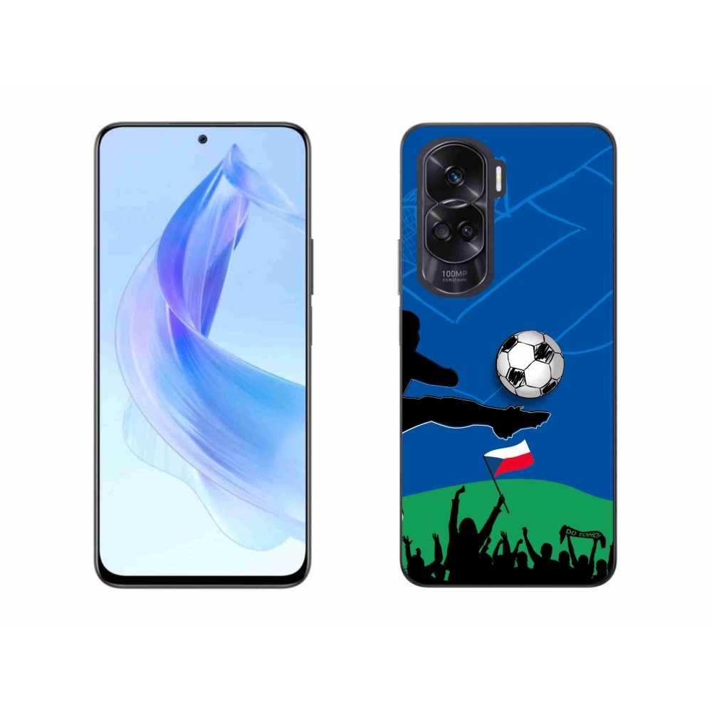 Gélový kryt mmCase na Honor 90 Lite - fanúšikovia futbalu