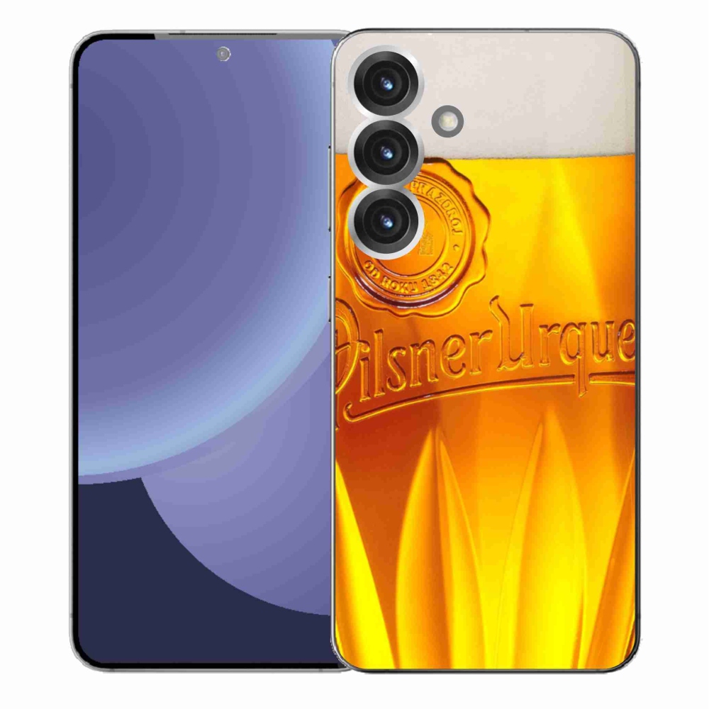 Gélový kryt mmCase na Samsung Galaxy S25+ - pivo