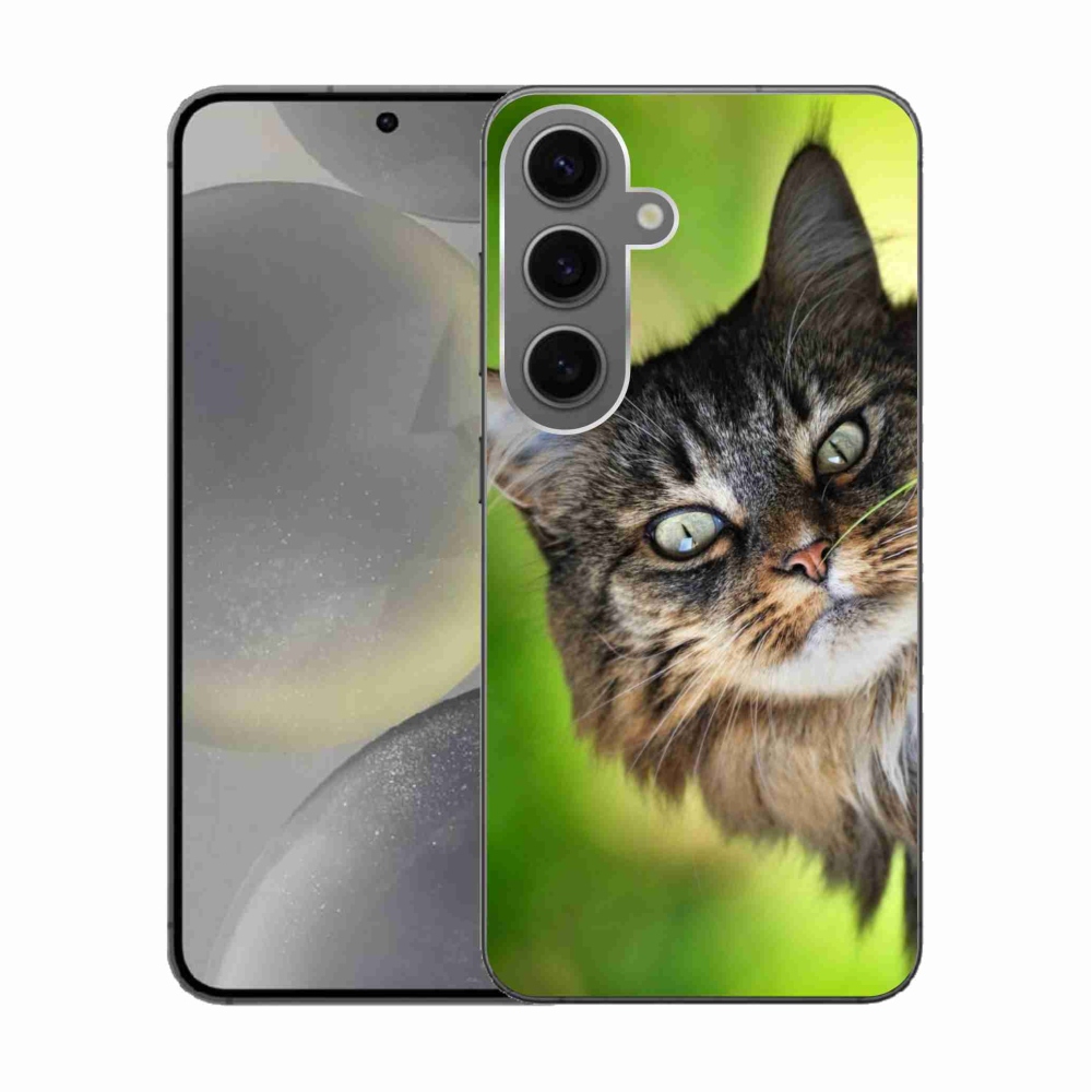 Gélový kryt mmCase na Samsung Galaxy S24 - mačka 3