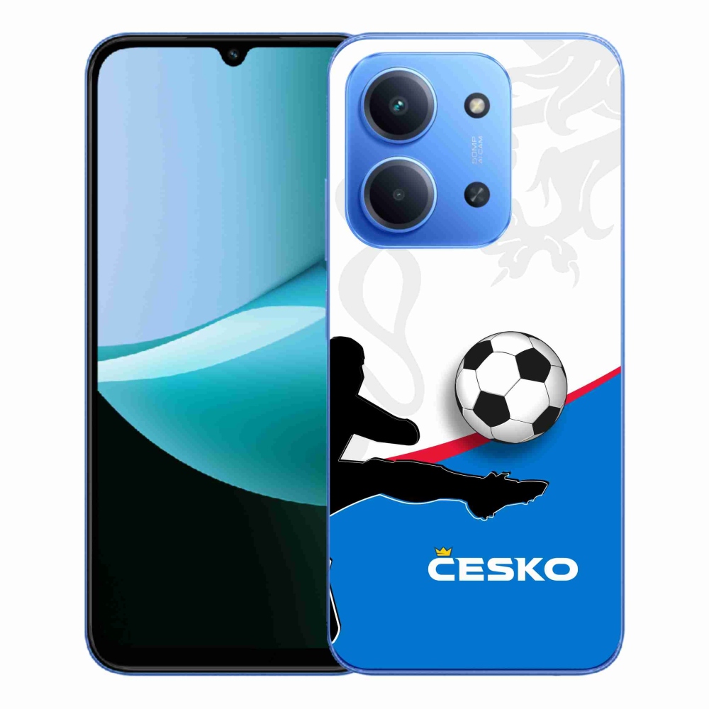Gélový kryt mmCase na Xiaomi Redmi 15C 4G/5G (173mm) - futbal Česko 3