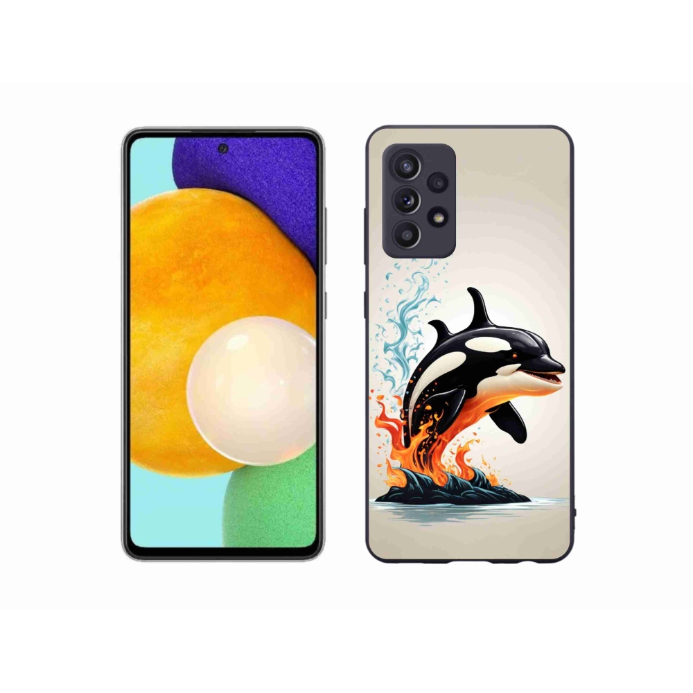 Gélový kryt mmCase na Samsung Galaxy A52s 5G - kosatka