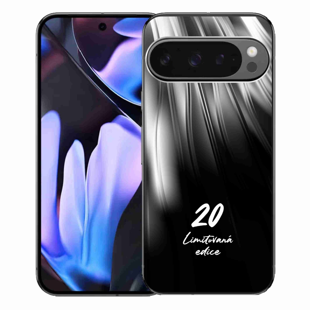 Gélový kryt mmCase na Google Pixel 9 Pro XL - 20 limitovaná edícia čierne pozadie