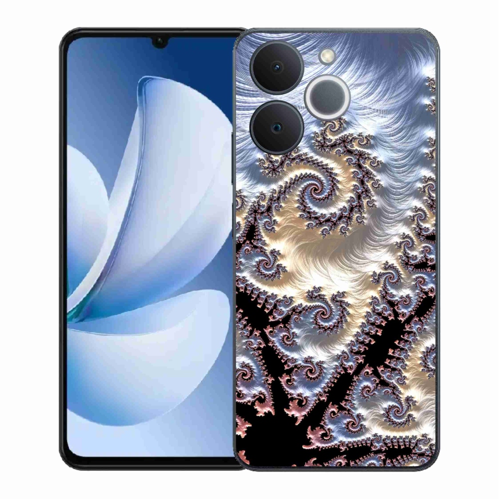 Gélový kryt mmCase na Realme Note 70T - abstraktný motív 22