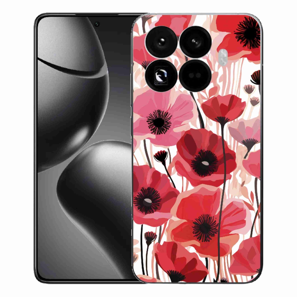 Gélový kryt mmCase na Xiaomi 15T Pro - vlčí mak 1