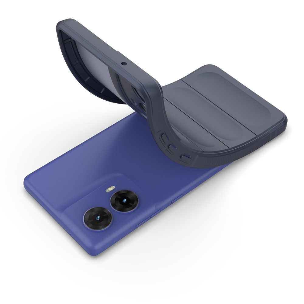 Rugg odolný gélový obal na Motorola Moto G85 5G - tmavomodrý