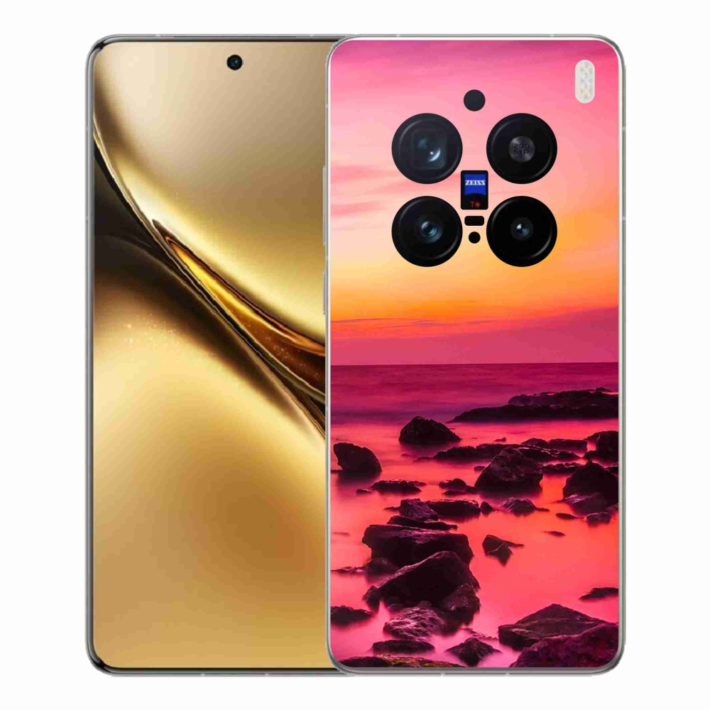 Gélový kryt mmCase na Vivo X200 Pro 5G - more a žiara