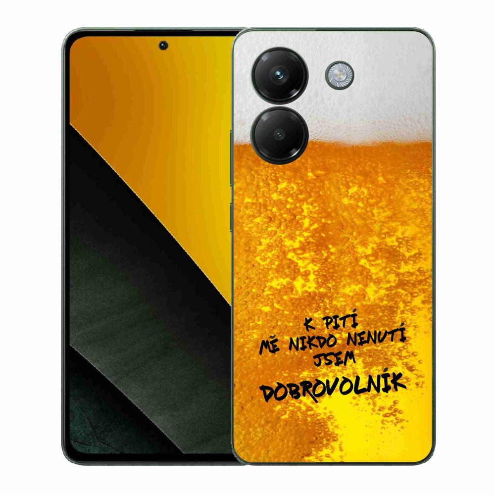 Gélový kryt mmCase na Xiaomi Poco M7 Pro 5G - pivný motív 4