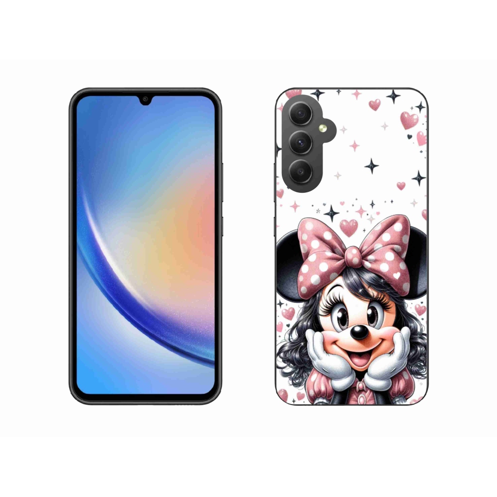 Gélový kryt mmCase na Samsung Galaxy A34 5G - minnie