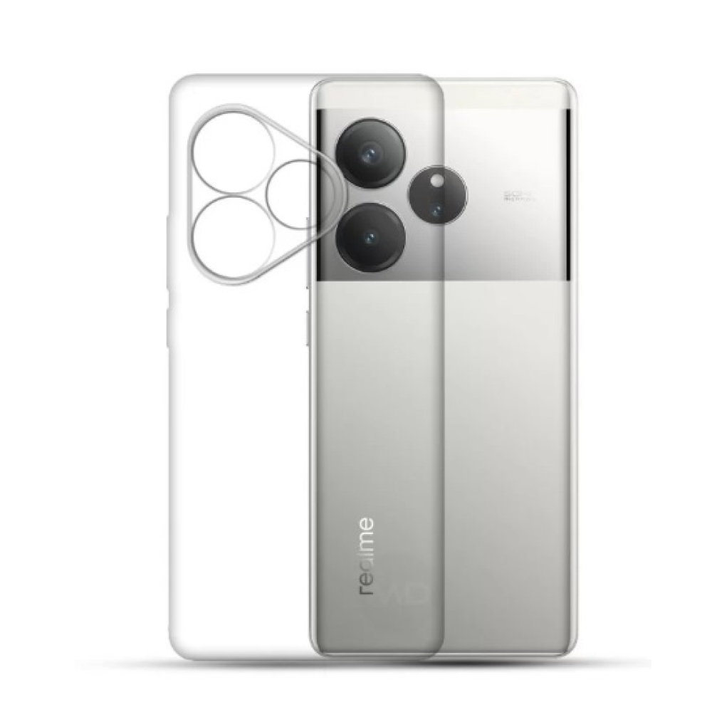 Priehľadný gélový obal na Realme GT 6 5G/GT 6T 5G - priehľadný