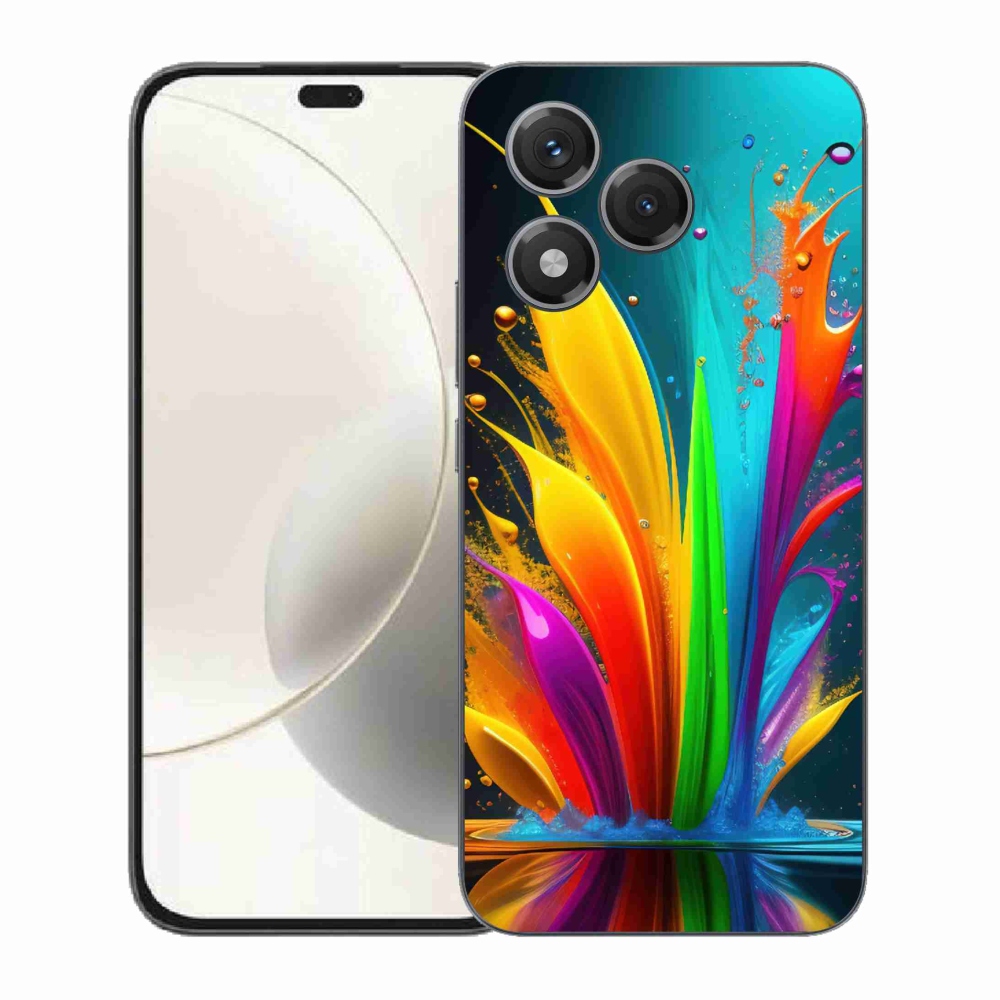 Gélový kryt mmCase na Honor 400 Lite - abstraktný motív 1