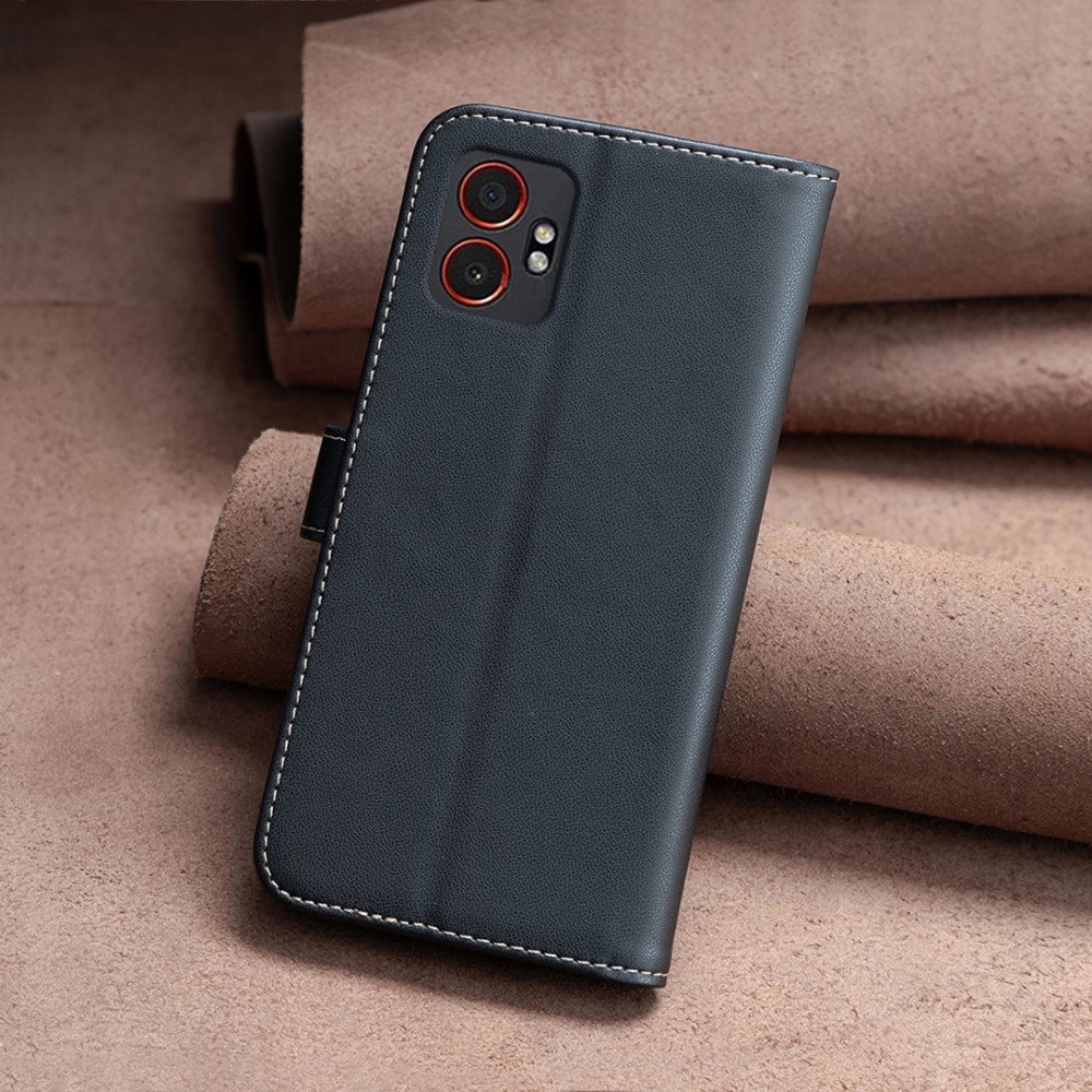 BNF knižkové púzdro na Samsung Galaxy Xcover 7 Pro - čierne
