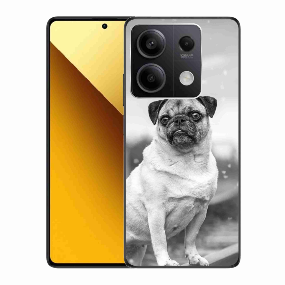 Gélový obal mmCase na Xiaomi Redmi Note 13 5G - mops