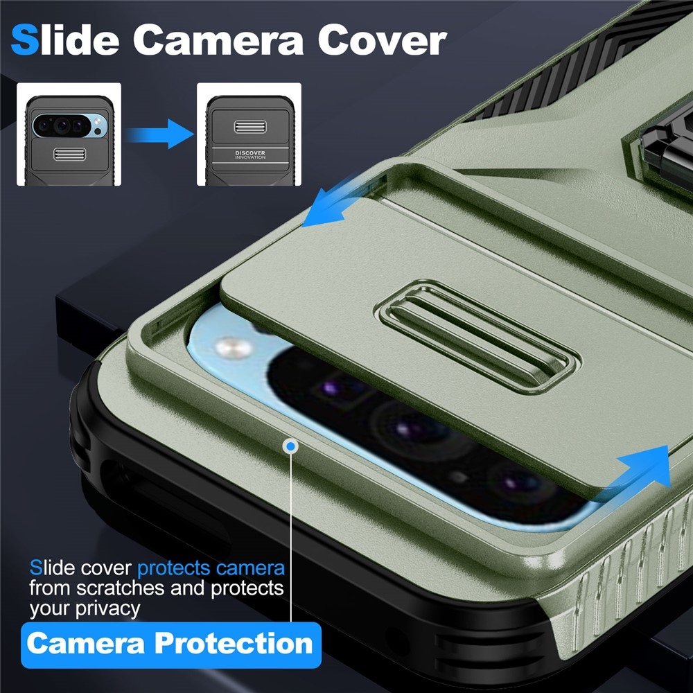 Lids odolný kryt na Google Pixel 10 Pro/9 Pro/9 - zelený