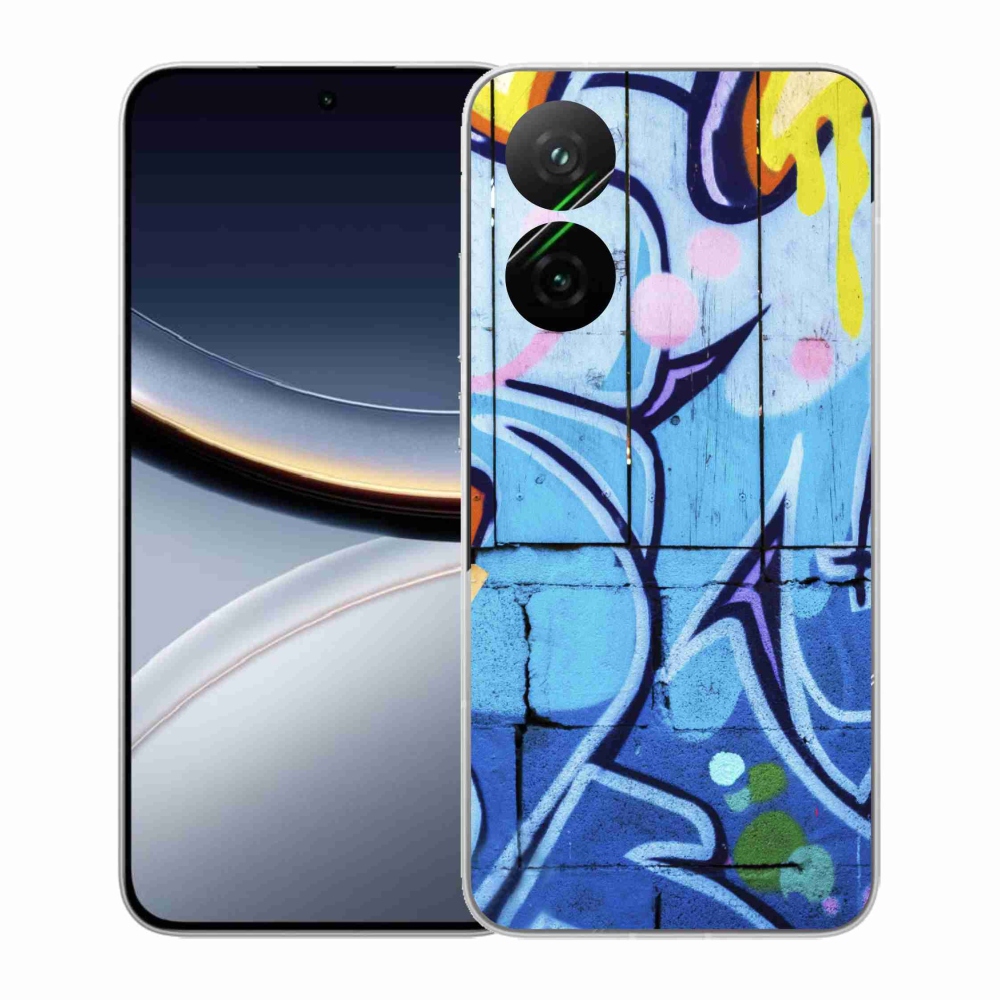 Gélový kryt mmCase na Xiaomi Poco F7 5G - graffiti