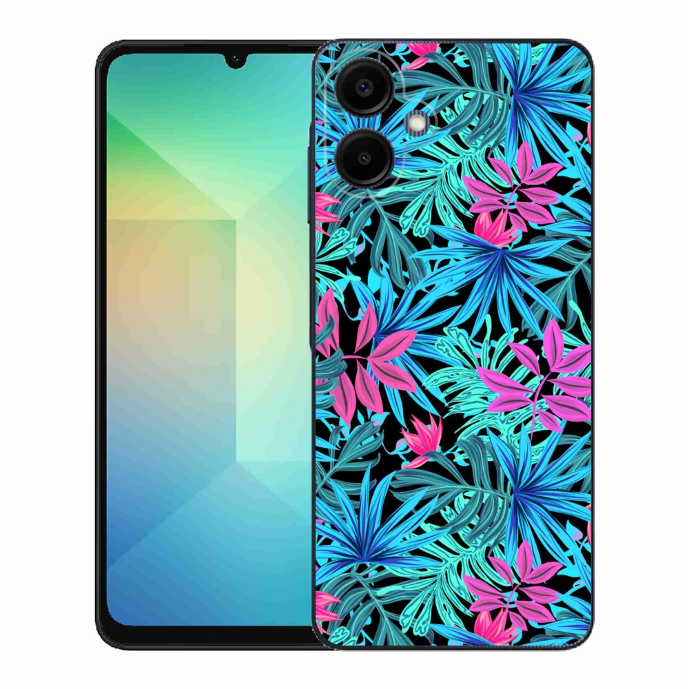 Gélový kryt mmCase na Samsung Galaxy A06 4G - kvety 3