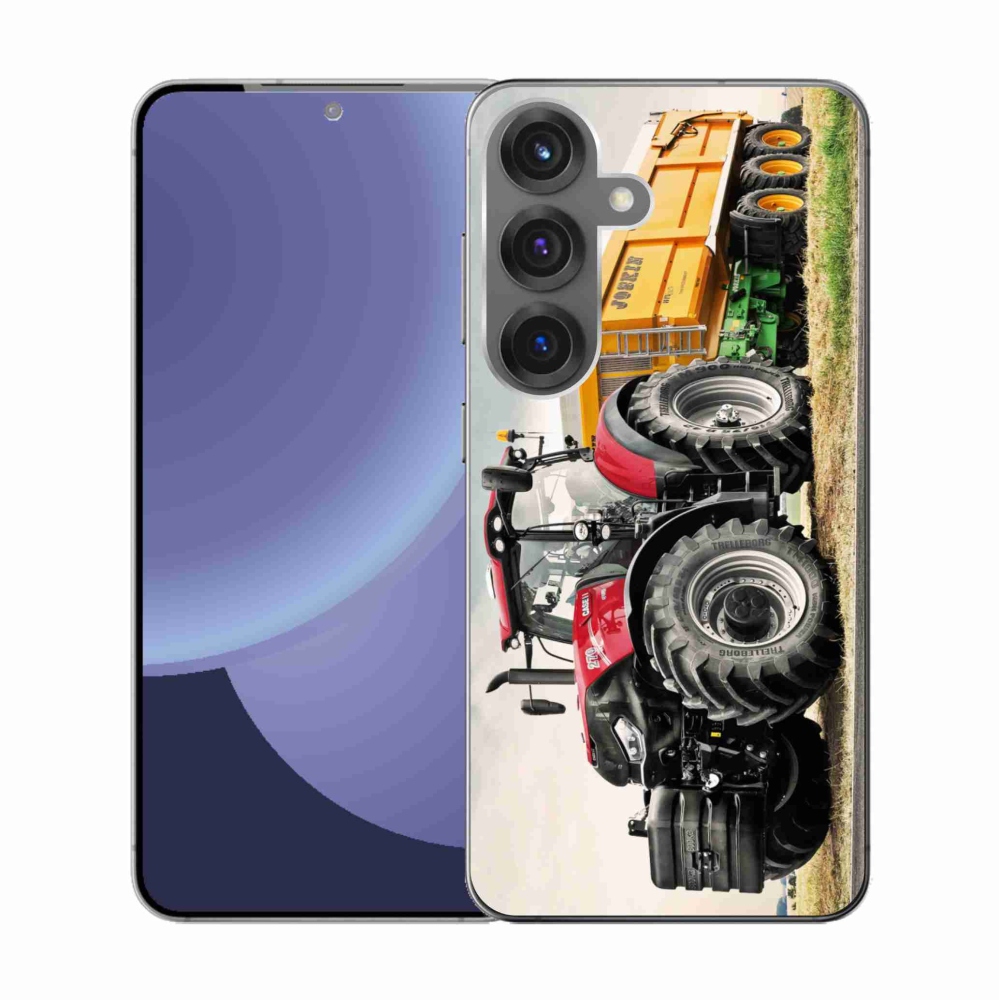 Gélový kryt mmCase na Samsung Galaxy S25 - traktor 3