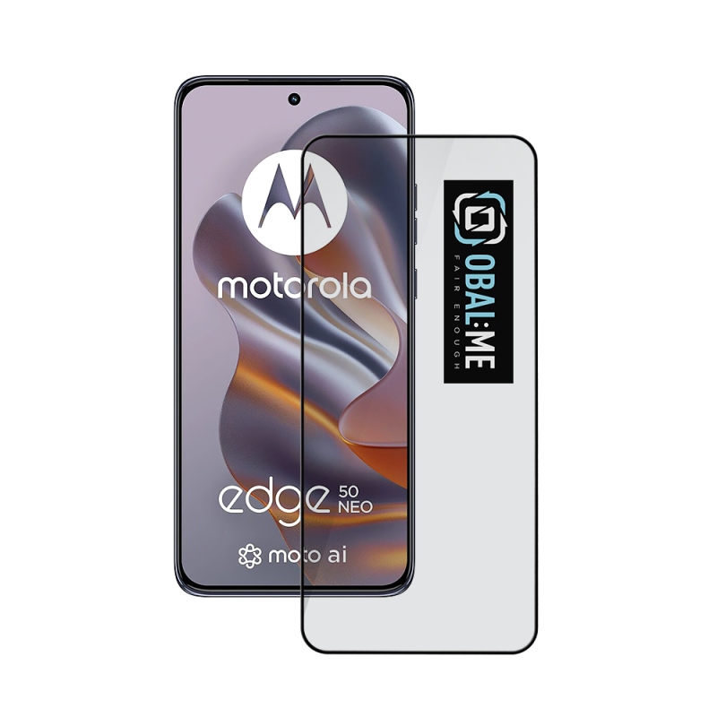 OBAL:ME 5D Tvrdené Sklo pre Motorola Edge 50 Neo Black