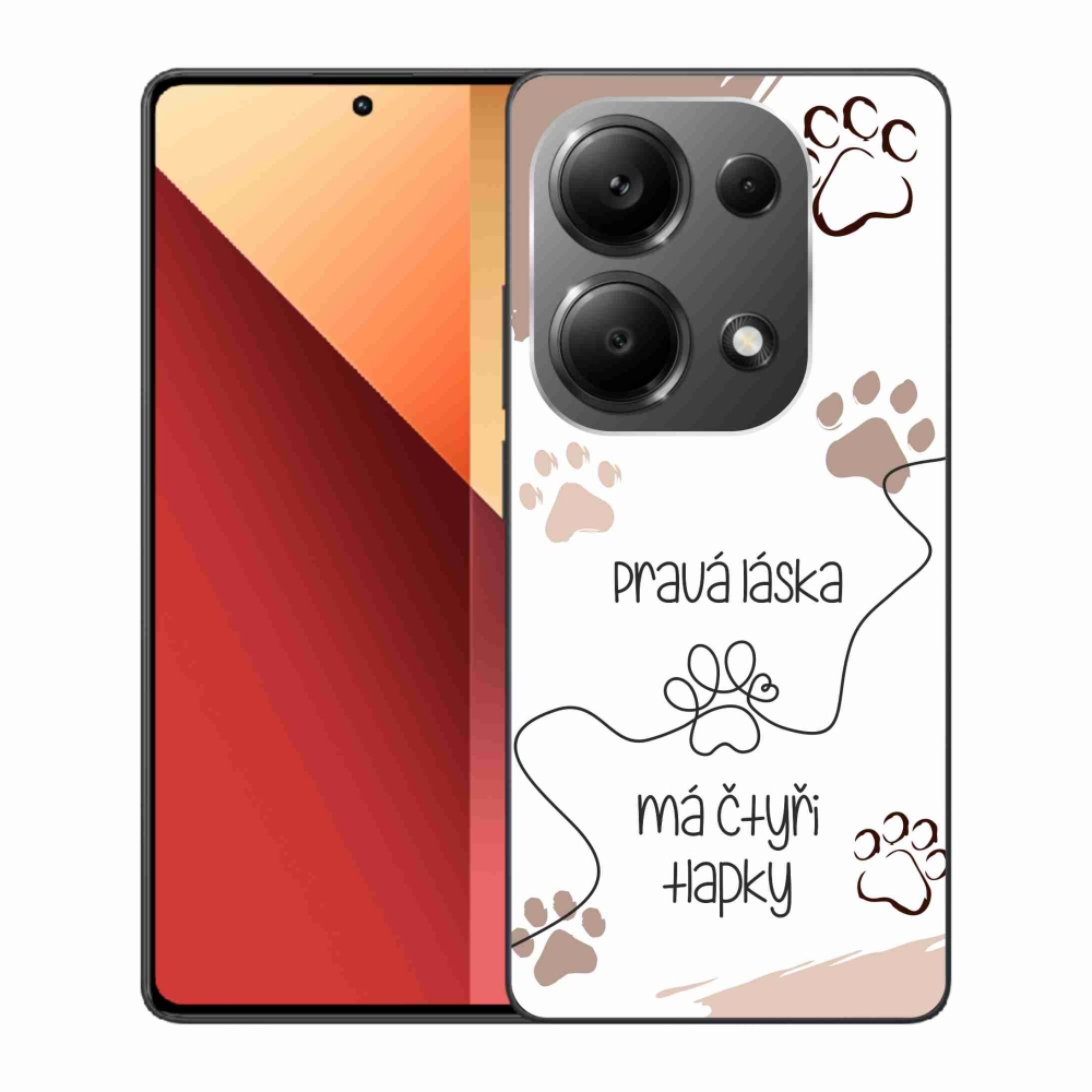Gélový kryt mmCase na Xiaomi Redmi Note 13 Pro 4G/Poco M6 Pro - psí motív 1 biele pozadie