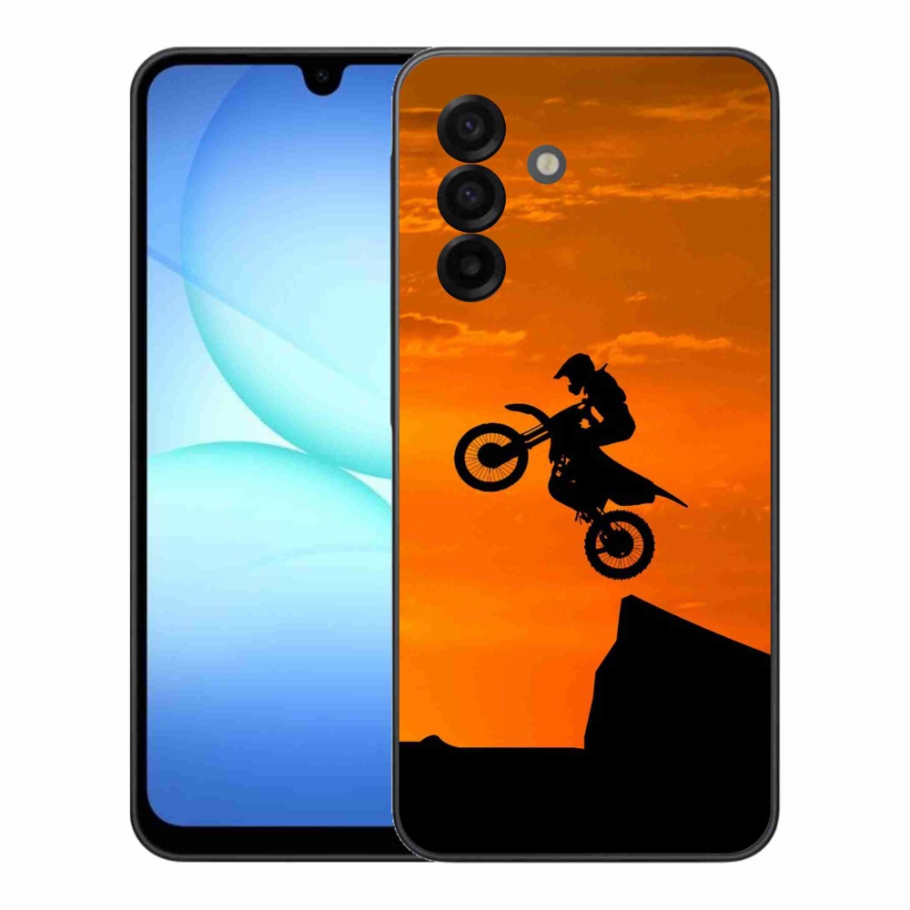 Gélový kryt mmCase na Samsung Galaxy A17 4G/5G - motocross