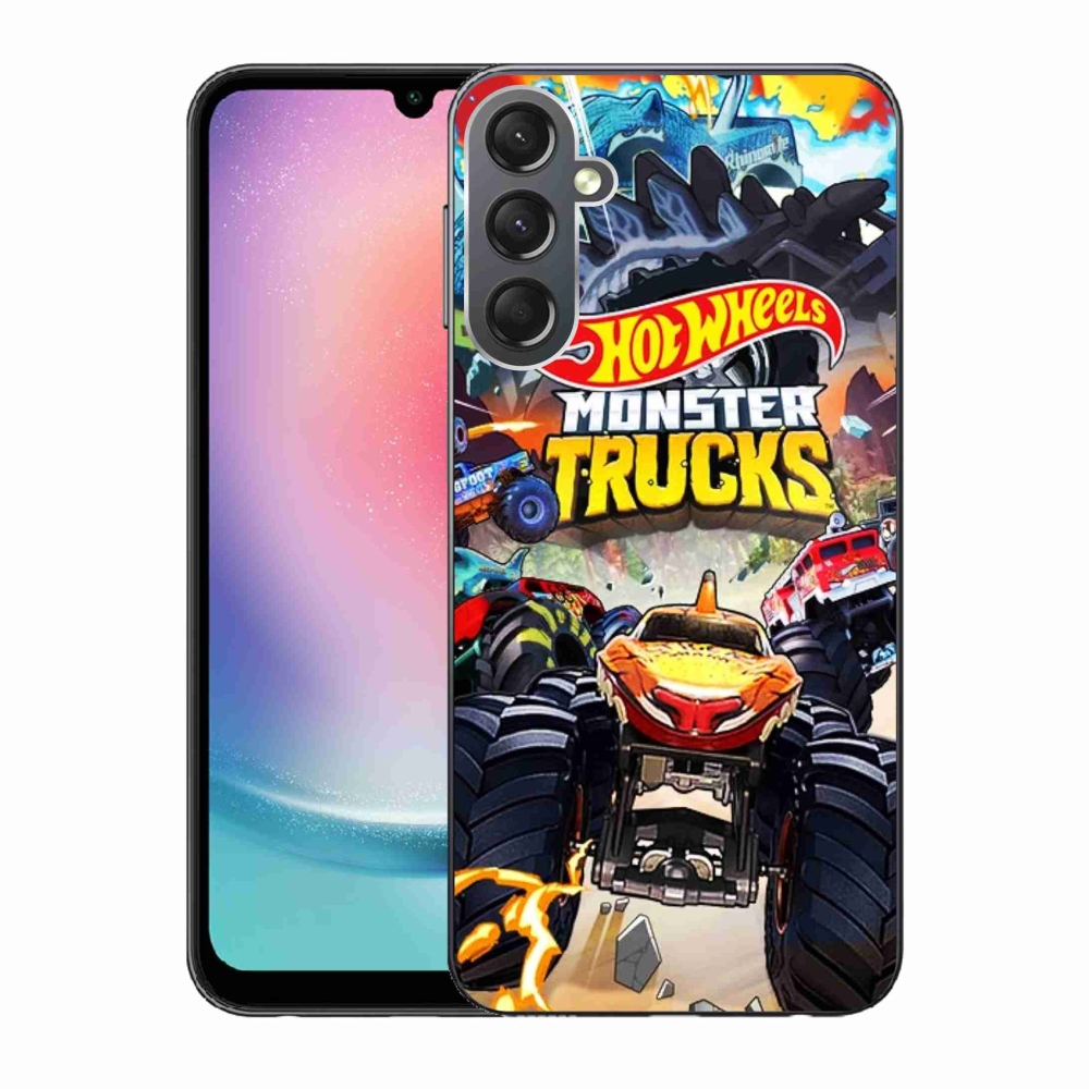 Gélový kryt mmCase na Samsung Galaxy A24 - hot wheels 2