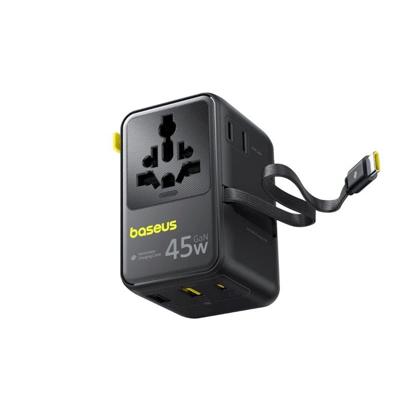 Baseus PicoGo AG11 Fast Universal 45W Travel Charger Cosmic Black