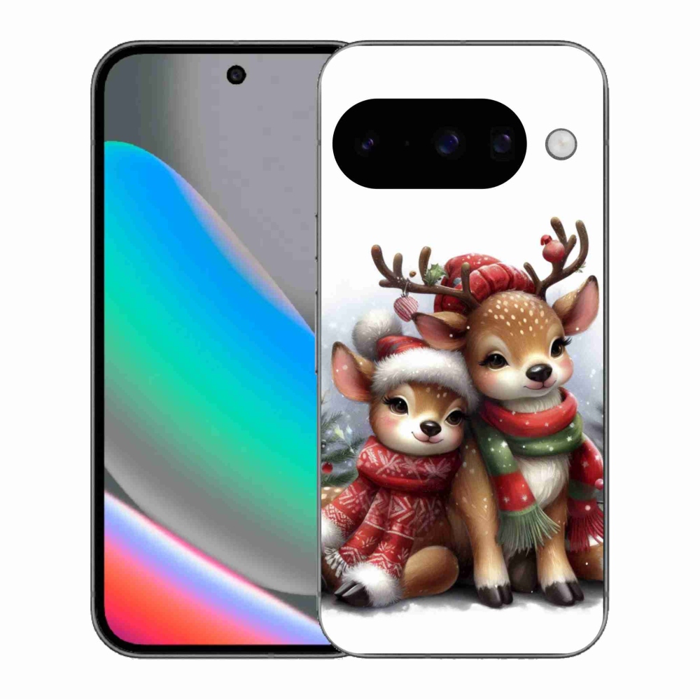 Gélový kryt mmCase na Google Pixel 10 - vianočné soby