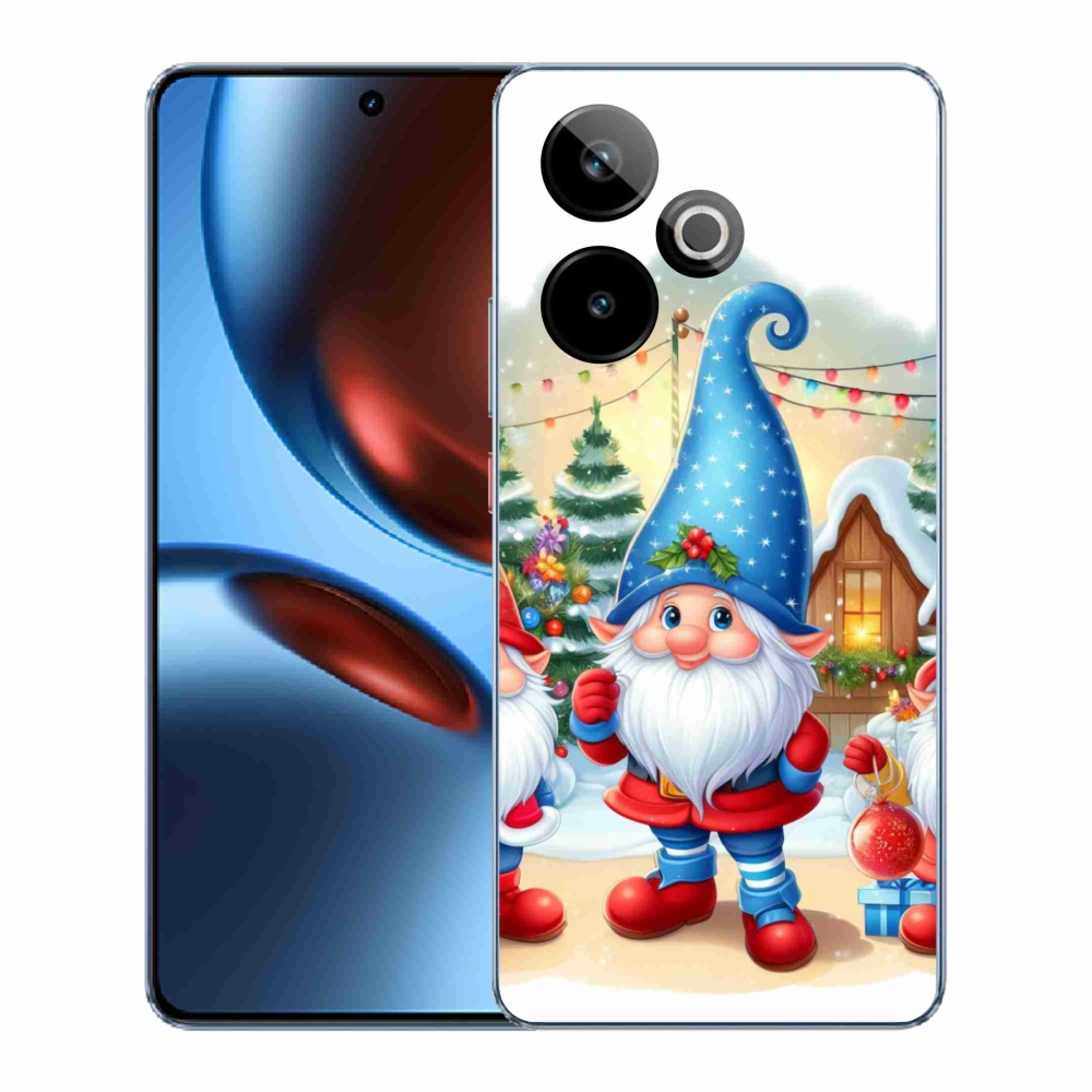 Gélový kryt mmCase na Realme GT 7 5G/GT 7T 5G - vianočné škriatkovia