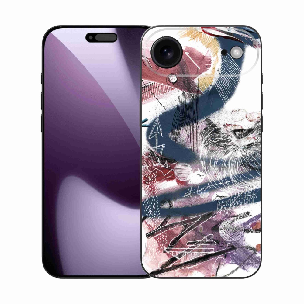 Gélový kryt mmCase na iPhone 17 Air - abstraktný motív 28