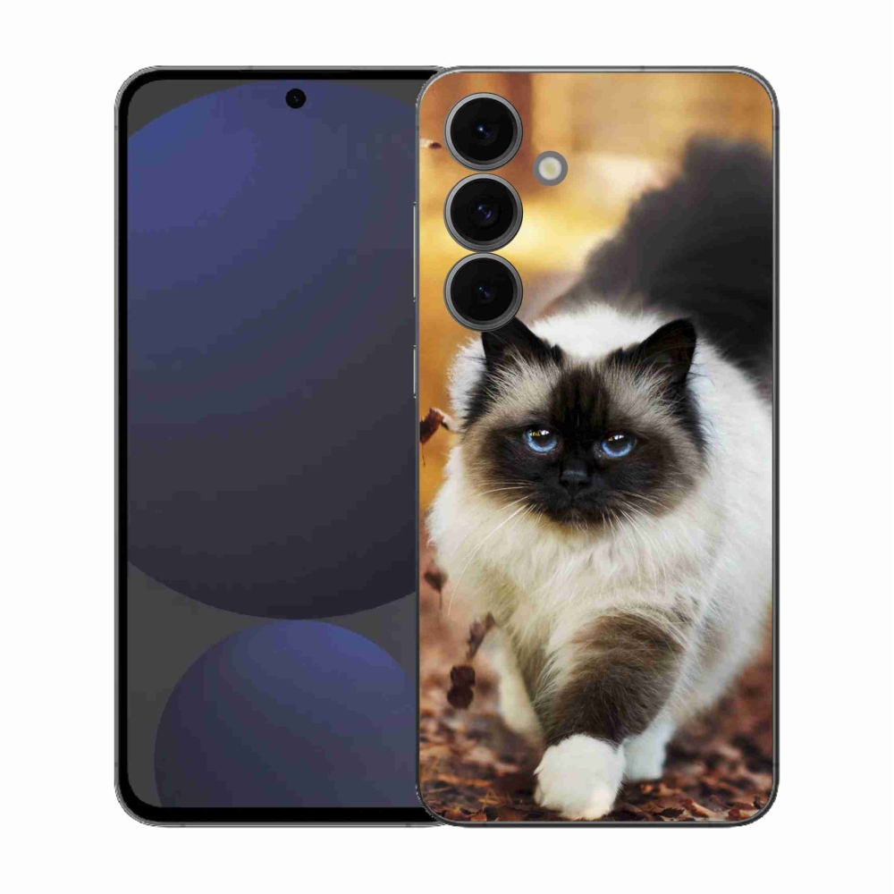 Gélový kryt mmCase na Samsung Galaxy S25 FE - mačka