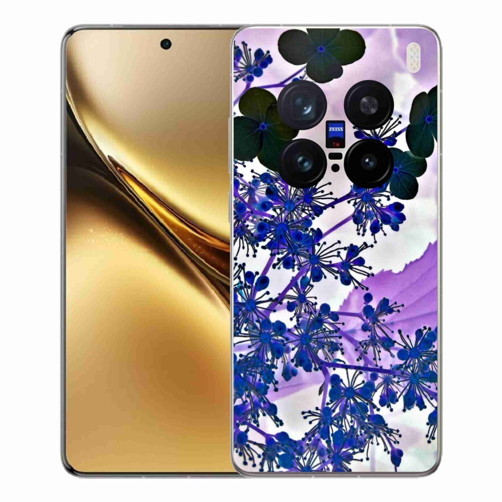 Gélový kryt mmCase na Vivo X200 Pro 5G - kvet hortenzie
