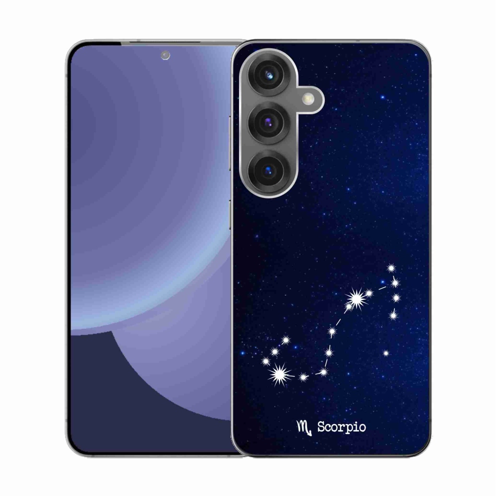 Gélový kryt mmCase na Samsung Galaxy S25 - súhvezdie Škorpióna