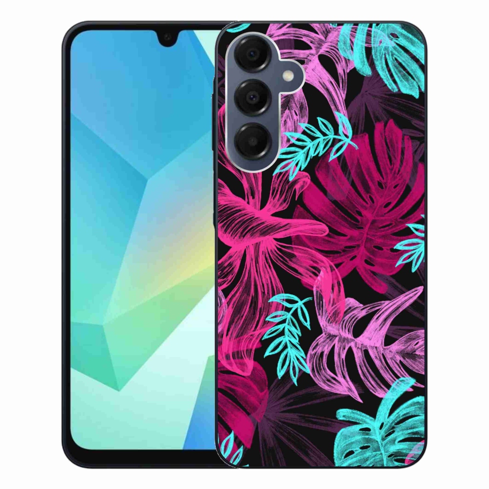 Gélový kryt mmCase na Samsung Galaxy A16 4G/5G - kvety 1