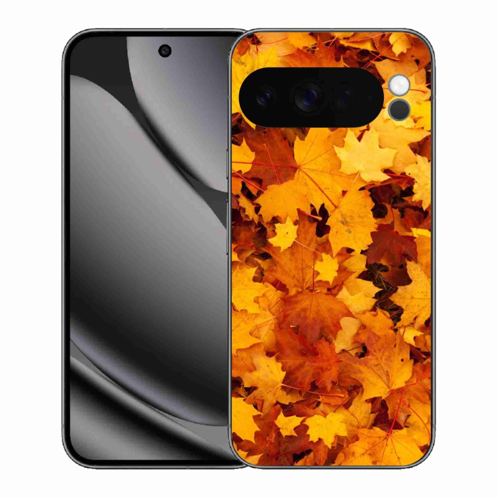 Gélový kryt mmCase na Google Pixel 10 Pro XL - javorové listy