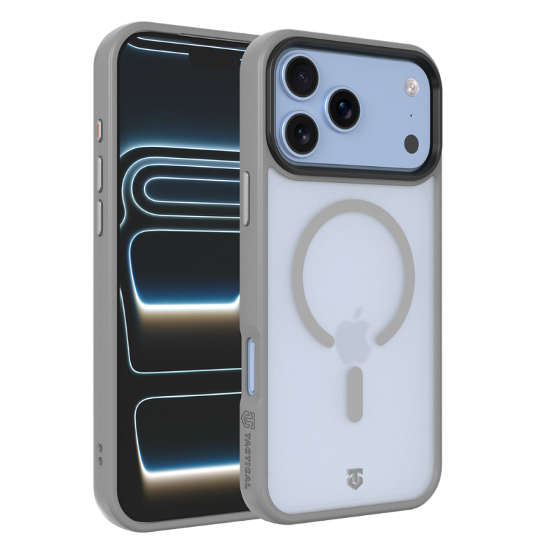 Tactical MagForce Hypersand puzdro pre Apple iPhone 18 Pro/17 Pro, svetlošedé