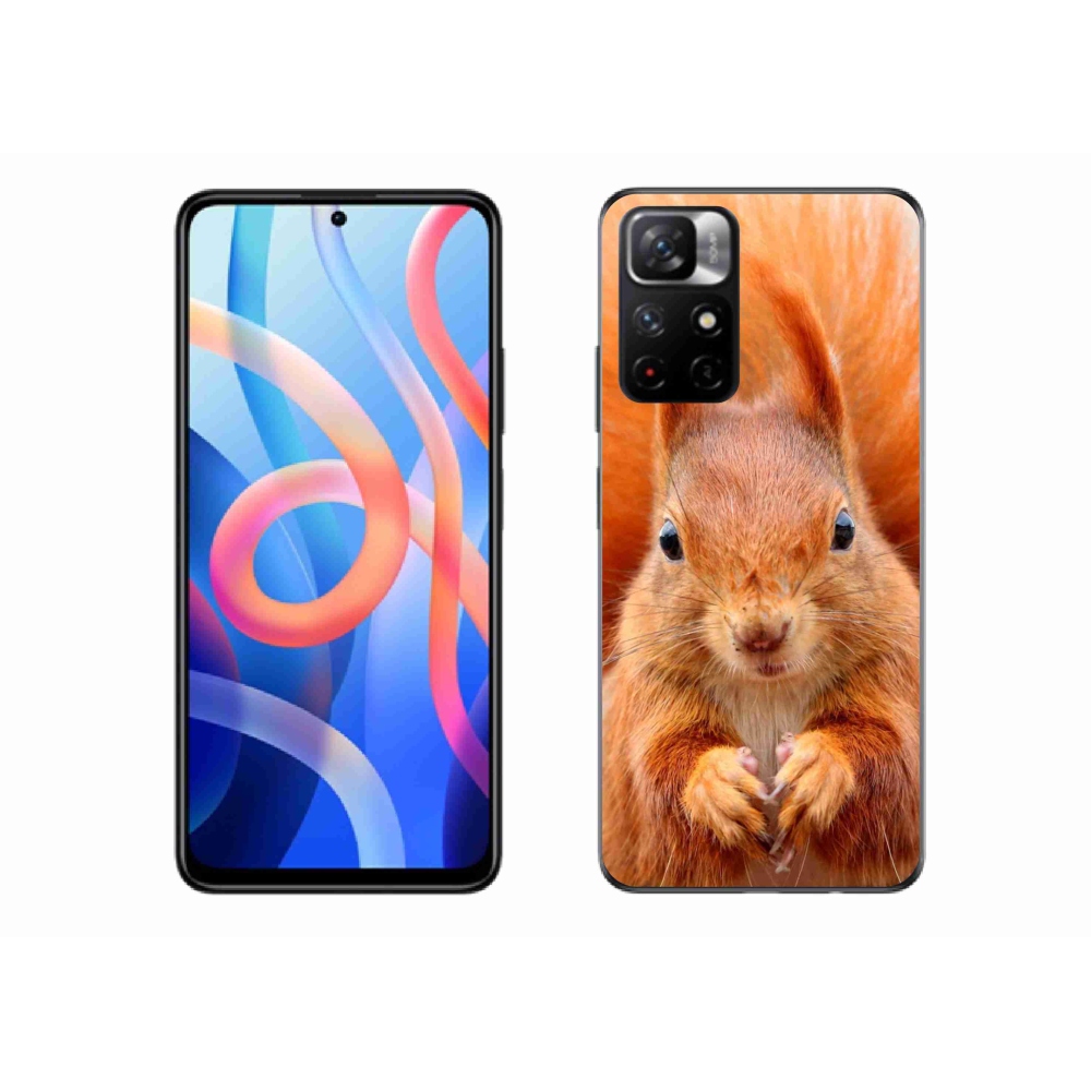 Gélový kryt mmCase na Xiaomi Poco M4 Pro 5G - veverička