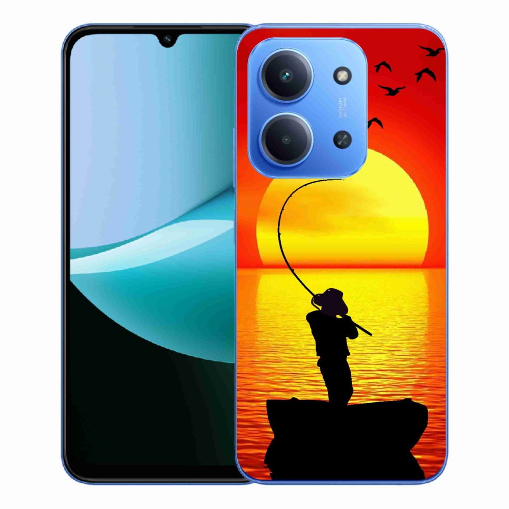 Gélový kryt mmCase na Xiaomi Redmi 15C 4G/5G (173mm) - rybárčenie