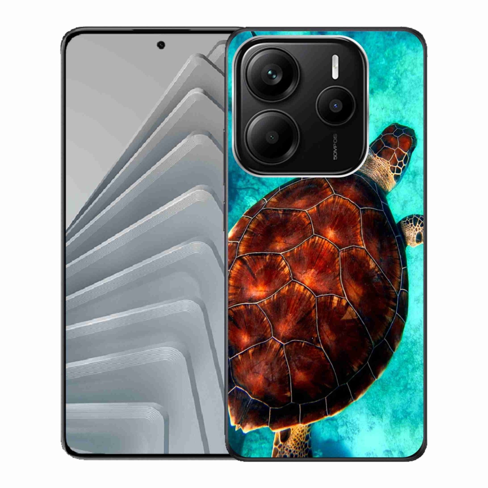 Gélový kryt mmCase na Xiaomi Redmi Note 14 5G - želva