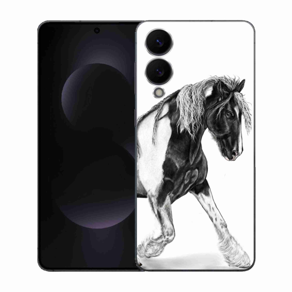 Gélový kryt mmCase na Samsung Galaxy S25 Edge - kôň