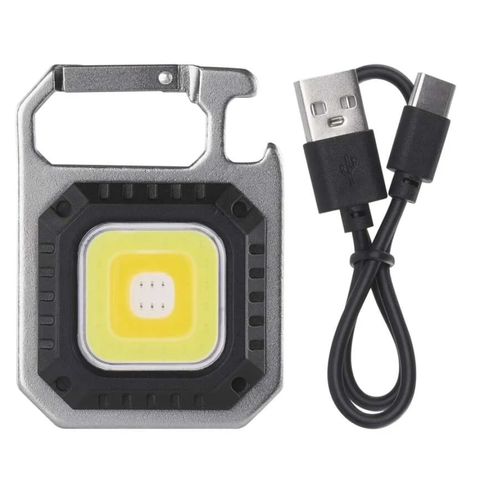 Nabíjacie mini LED svietidlo - prívesok, 750 lm