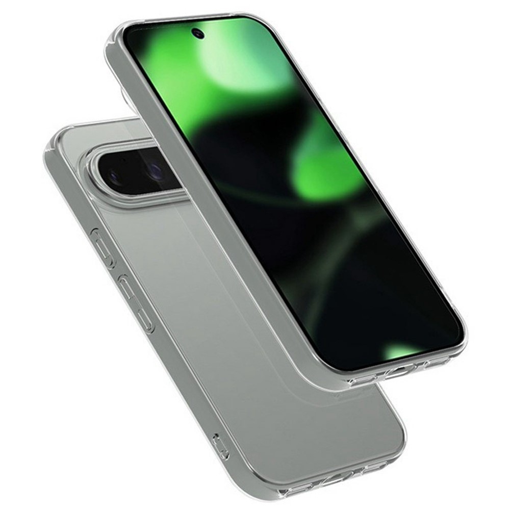Priehľadný gélový obal na Google Pixel 10 - priehľadný