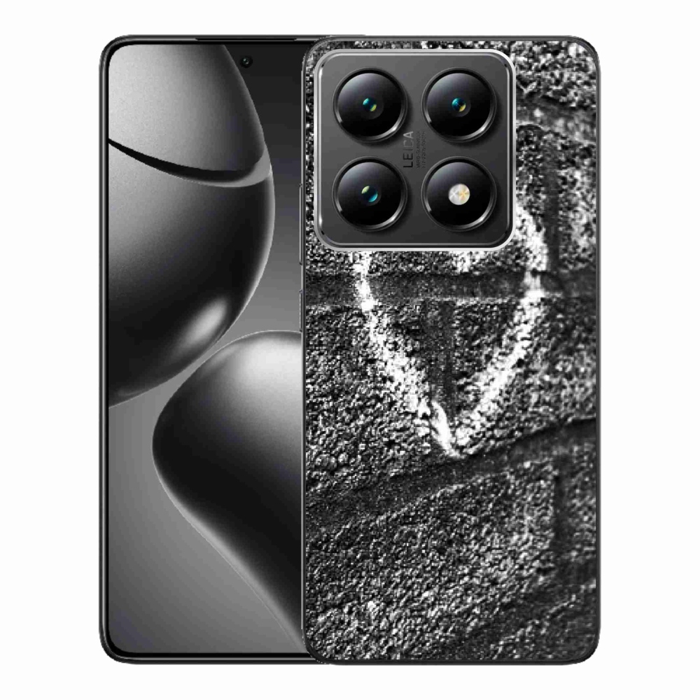 Gélový kryt mmCase na Xiaomi 14T Pro - srdce na stene