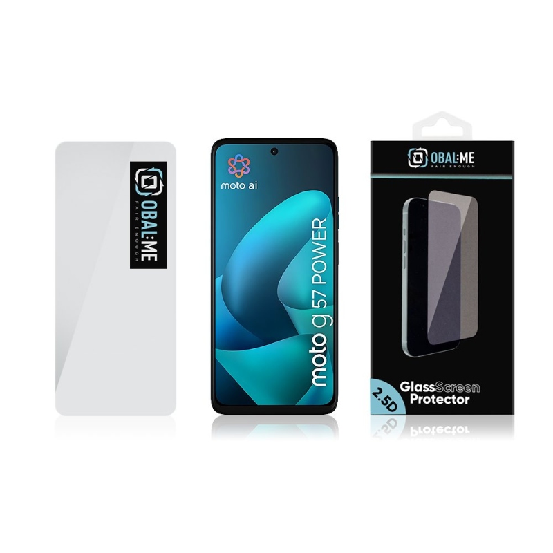 BALENIE:ME 2,5D tvrdené sklo pre Motorola G57 Power Clear