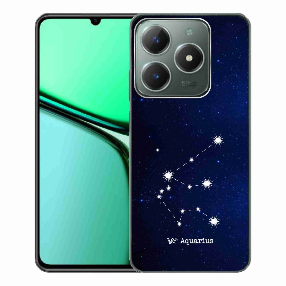 Gélový kryt mmCase na Realme C61 - súhvezdie Vodnára